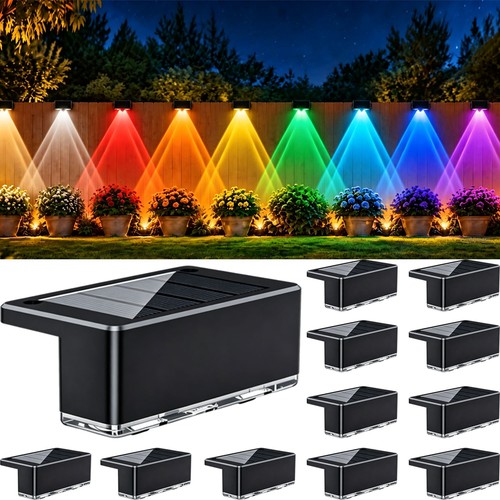 Solar fence light - led, outdoor